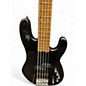 Used Charvel Pro-Mod San Dimas 5-String PJ Metallic Black Electric Bass Guitar