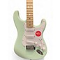 Used Squier Affinity Stratocaster Surf Green Solid Body Electric Guitar