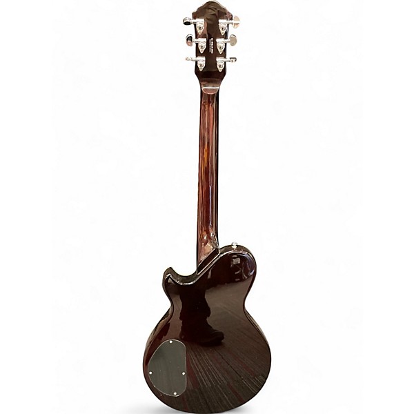 Used Michael Kelly patriot custom Amber Solid Body Electric Guitar