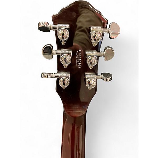 Used Michael Kelly patriot custom Amber Solid Body Electric Guitar