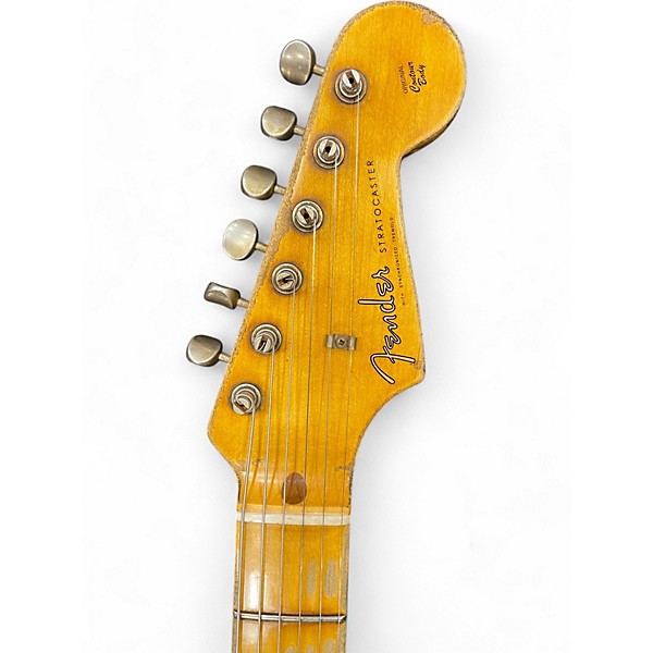 Used 2022 Fender Custom Shop 57 Stratocaster SHRL White blonde Solid Body Electric Guitar