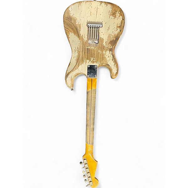 Used 2022 Fender Custom Shop 57 Stratocaster SHRL White blonde Solid Body Electric Guitar