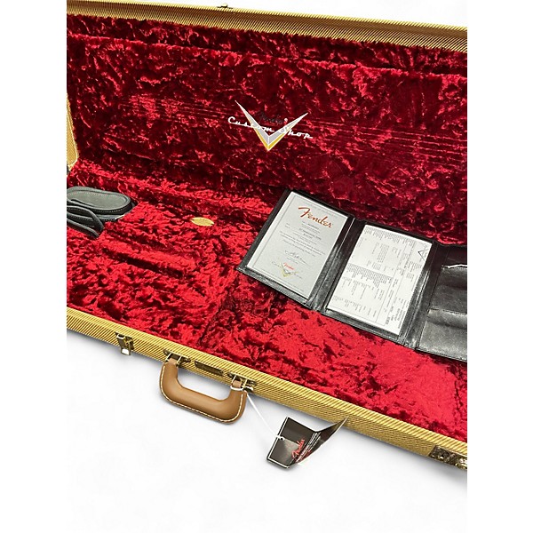 Used 2022 Fender Custom Shop 57 Stratocaster SHRL White blonde Solid Body Electric Guitar