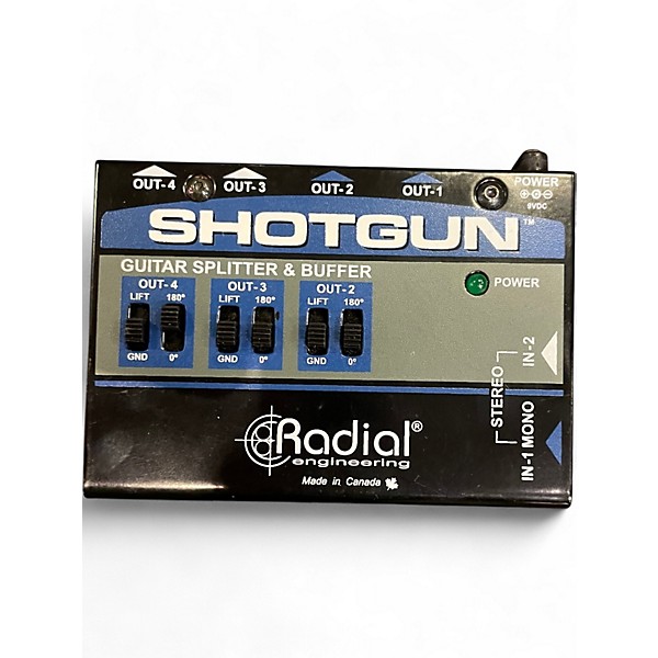 Used Radial Engineering shotgun Guitar Power Amp