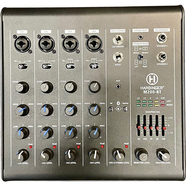 Used Harbinger m200bt Sound Package