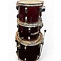 Used TAMA 4 Piece swingstar Wine Red Drum Kit