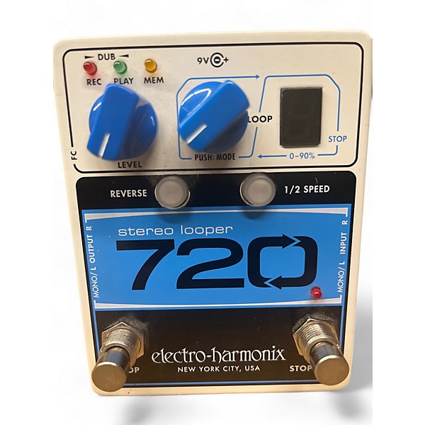 Used Electro-Harmonix 720 Stereo Looper Pedal
