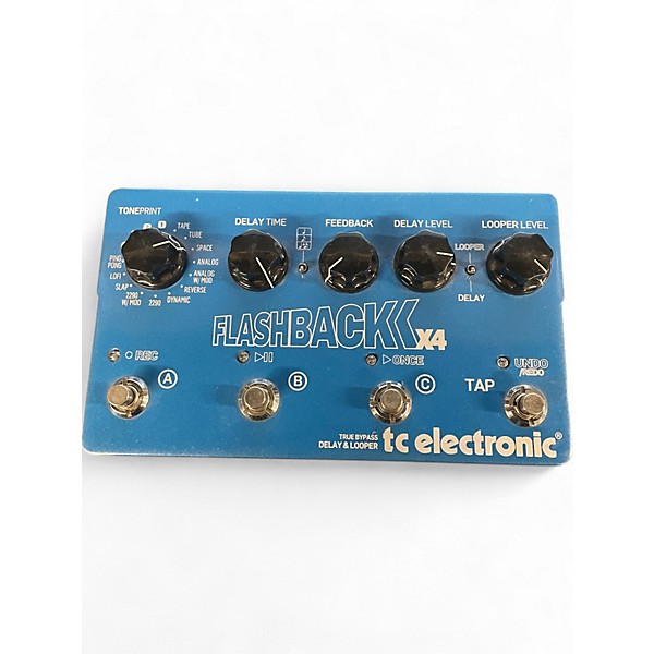 Used TC Electronic Flashback X4 Delay And Looper Effect Pedal