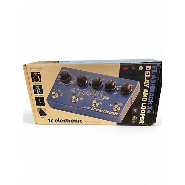 Used TC Electronic Flashback X4 Delay And Looper Effect Pedal