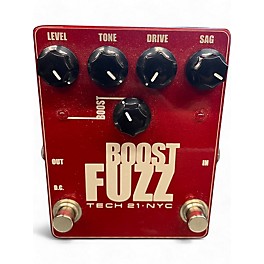 Used Tech 21 BOOST FUZZ Effect Pedal