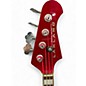 Used Lakland SKYLINE SERIES Candy Apple Red Electric Bass Guitar