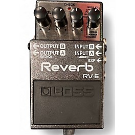 Used BOSS RV6 Digital Reverb Effect Pedal