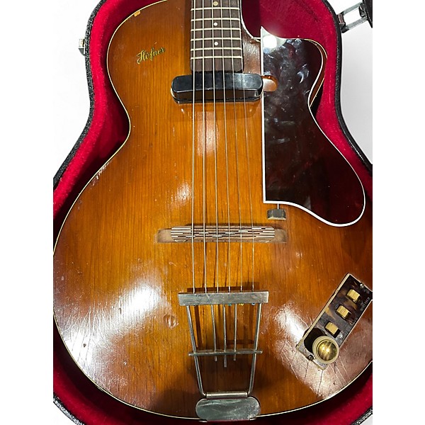 Vintage 1950s Hofner Club 40 Natural Acoustic Guitar