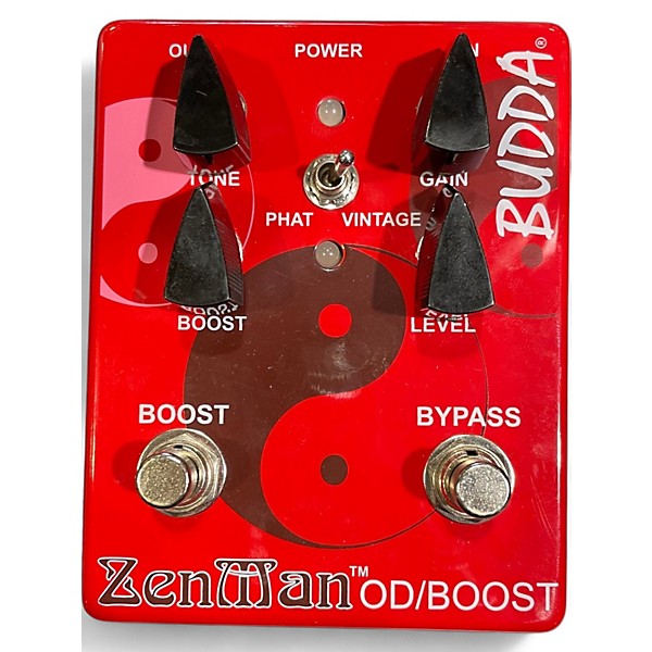 Used Budda ZenMan OD/BOOST Effect Pedal