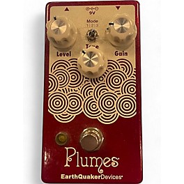 Used EarthQuaker Devices Plumes Small Signal Shredder Overdrive Effect Pedal