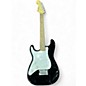 Used Squier Mini Affinity Stratocaster Left Handed Black and White Electric Guitar thumbnail