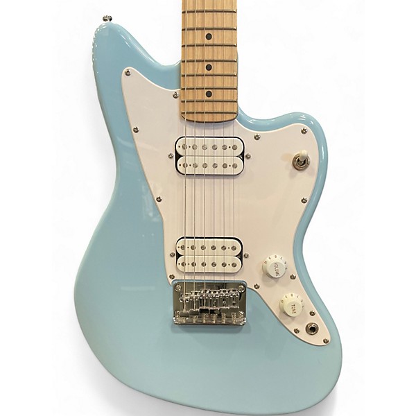 Used Squier MINI Daphne Blue Electric Guitar