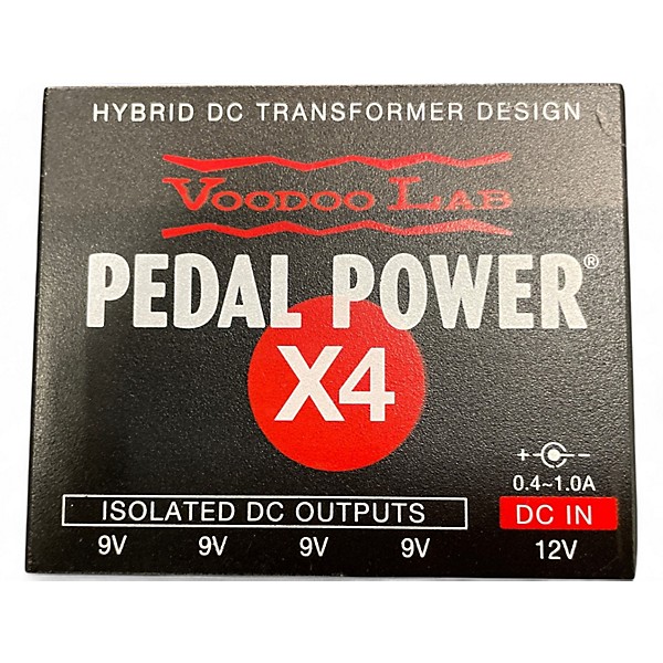 Used Voodoo Lab Pedal Power X4 Isolated Power Supply Power Supply