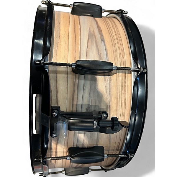 Used TAMA 14in Wood Works Zebra Wood Drum