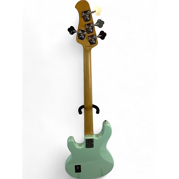 Used Sterling by Music Man STING RAY S.U.B 4 MINT GREEN Electric Bass Guitar