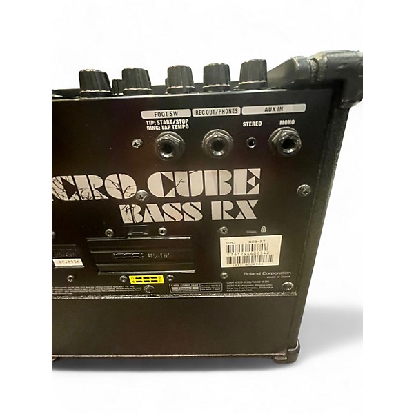 Used Roland Micro Cube Bass RX Bass Combo Amp