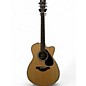 Used Yamaha fsx830c Natural Acoustic Electric Guitar thumbnail