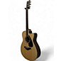 Used Yamaha fsx830c Natural Acoustic Electric Guitar