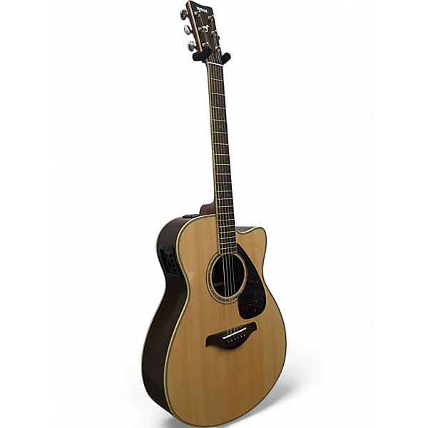 Used Yamaha fsx830c Natural Acoustic Electric Guitar