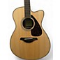 Used Yamaha fsx830c Natural Acoustic Electric Guitar