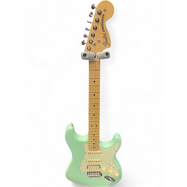 Used Fender American Performer Stratocaster HSS Seafoam Green Solid Body Electric Guitar