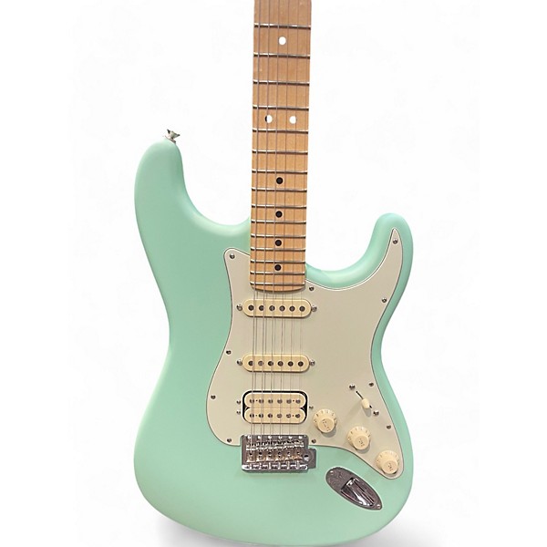 Used Fender American Performer Stratocaster HSS Seafoam Green Solid Body Electric Guitar