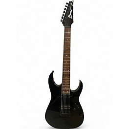 Used Ibanez RG7321 7 String Black Solid Body Electric Guitar