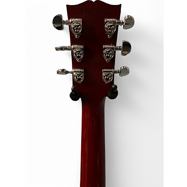 Used Gibson LES PAUL DELUXE PLAYER PLUS Red Solid Body Electric Guitar