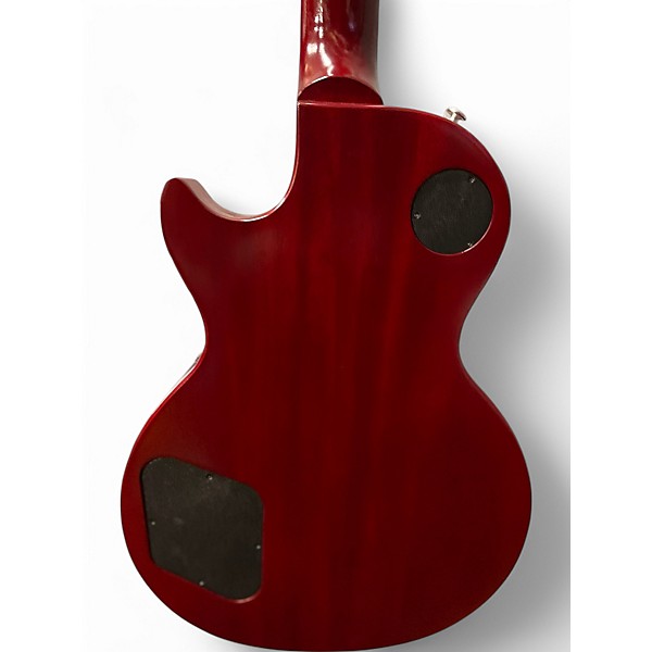Used Gibson LES PAUL DELUXE PLAYER PLUS Red Solid Body Electric Guitar