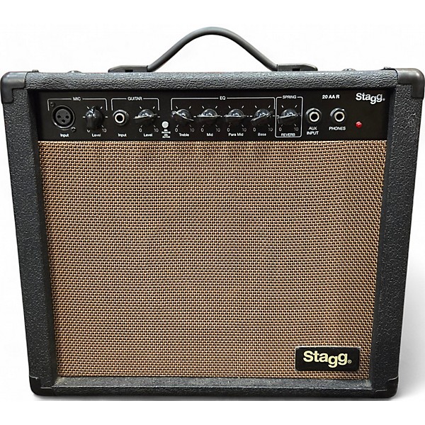 Used Stagg 20 A A R Acoustic Guitar Combo Amp