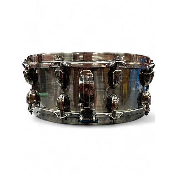 Used Mapex 14X6 Black Panther Blade Snare BRUSHED NICKEL Drum