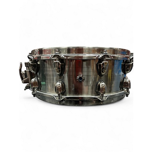 Used Mapex 14X6 Black Panther Blade Snare BRUSHED NICKEL Drum