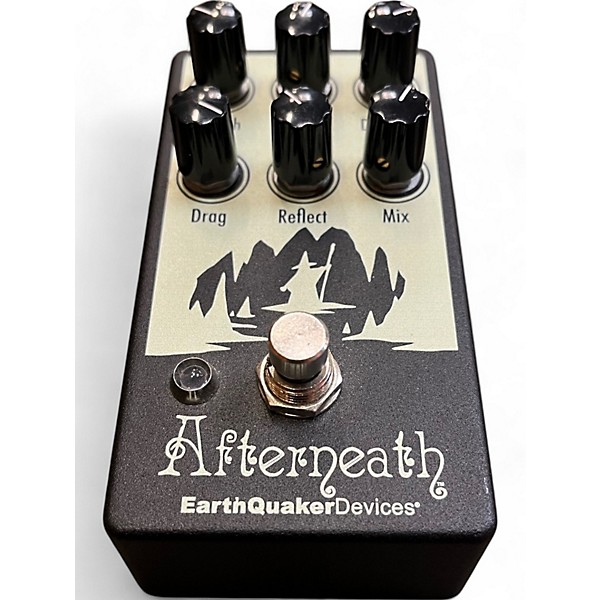 Used EarthQuaker Devices Afterneath V2 reverb Effect Pedal