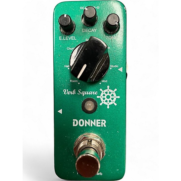 Used Donner verb square Effect Pedal