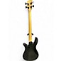 Used 1999 Spector Q4 Black Stain Electric Bass Guitar