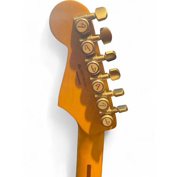 Used Fender Standard Stratocaster Plus Cherry Sunburst Solid Body Electric Guitar