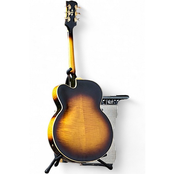 Vintage 1968 Gibson Super 400CES 3 Tone Sunburst Hollow Body Electric Guitar