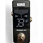 Used KORG PB01 Pitchblack MINI Chromatic Tuner Pedal thumbnail