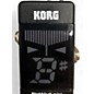 Used KORG PB01 Pitchblack MINI Chromatic Tuner Pedal