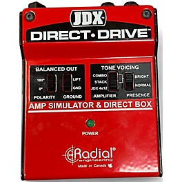 Used Radial Engineering JDX DIRECT DRIVE Direct Box