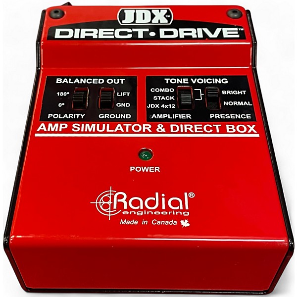 Used Radial Engineering JDX DIRECT DRIVE Direct Box