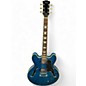 Used Michael Dolsey DOUBLECUT HOLLWBODY BLUE FLAME Hollow Body Electric Guitar thumbnail