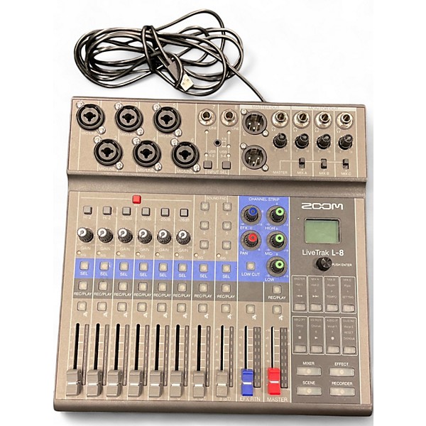 Used Zoom LIVETRAK L-8 Digital Mixer