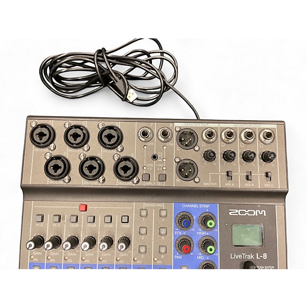 Used Zoom LIVETRAK L-8 Digital Mixer