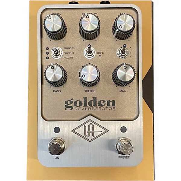 Used Universal Audio GOLDEN REVERBERATOR Effect Pedal